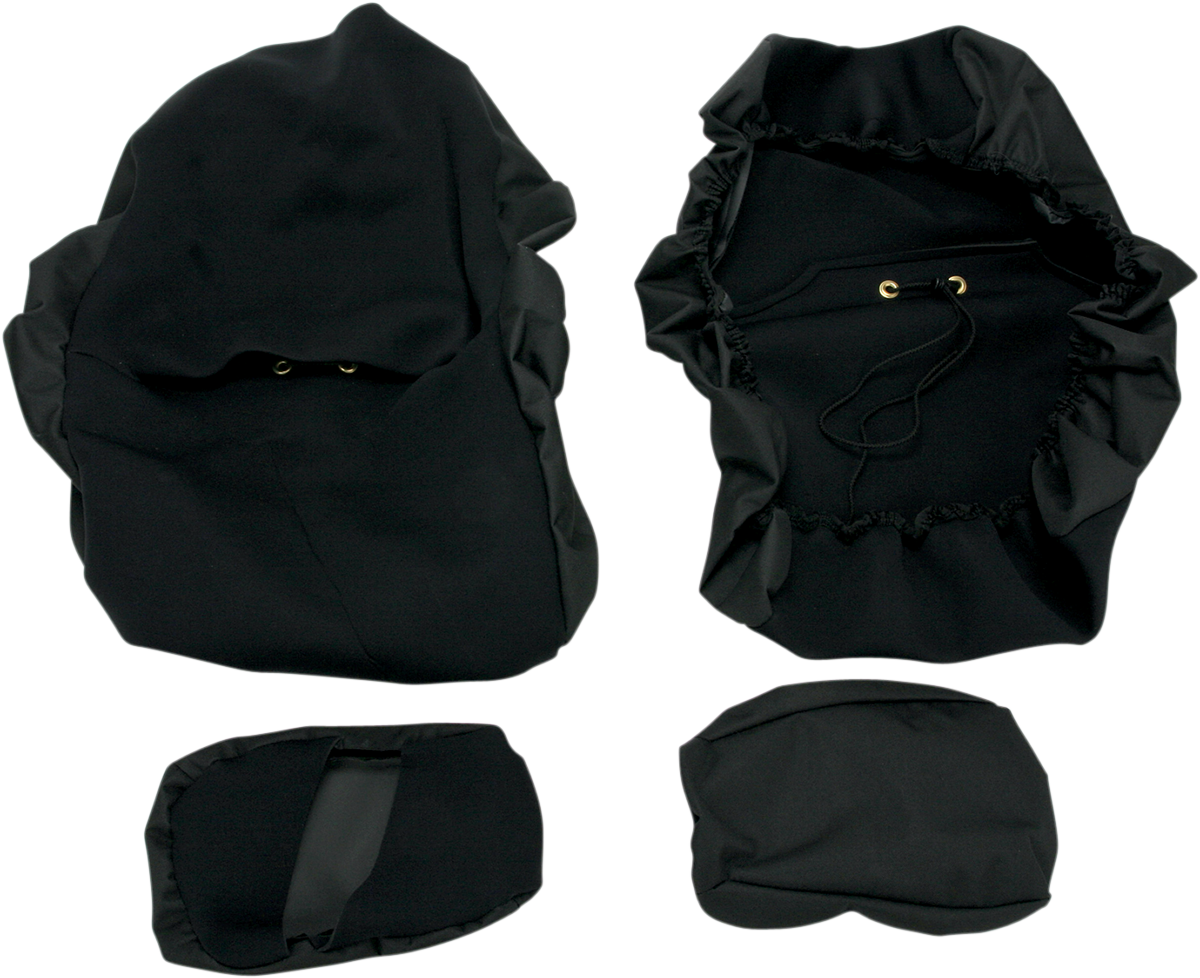 MOOSE OFFROAD Seat Cover - Neoprene - Black - Rhino YRNBS-11
