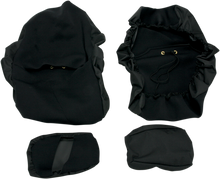 MOOSE OFFROAD Seat Cover - Neoprene - Black - Rhino YRNBS-11