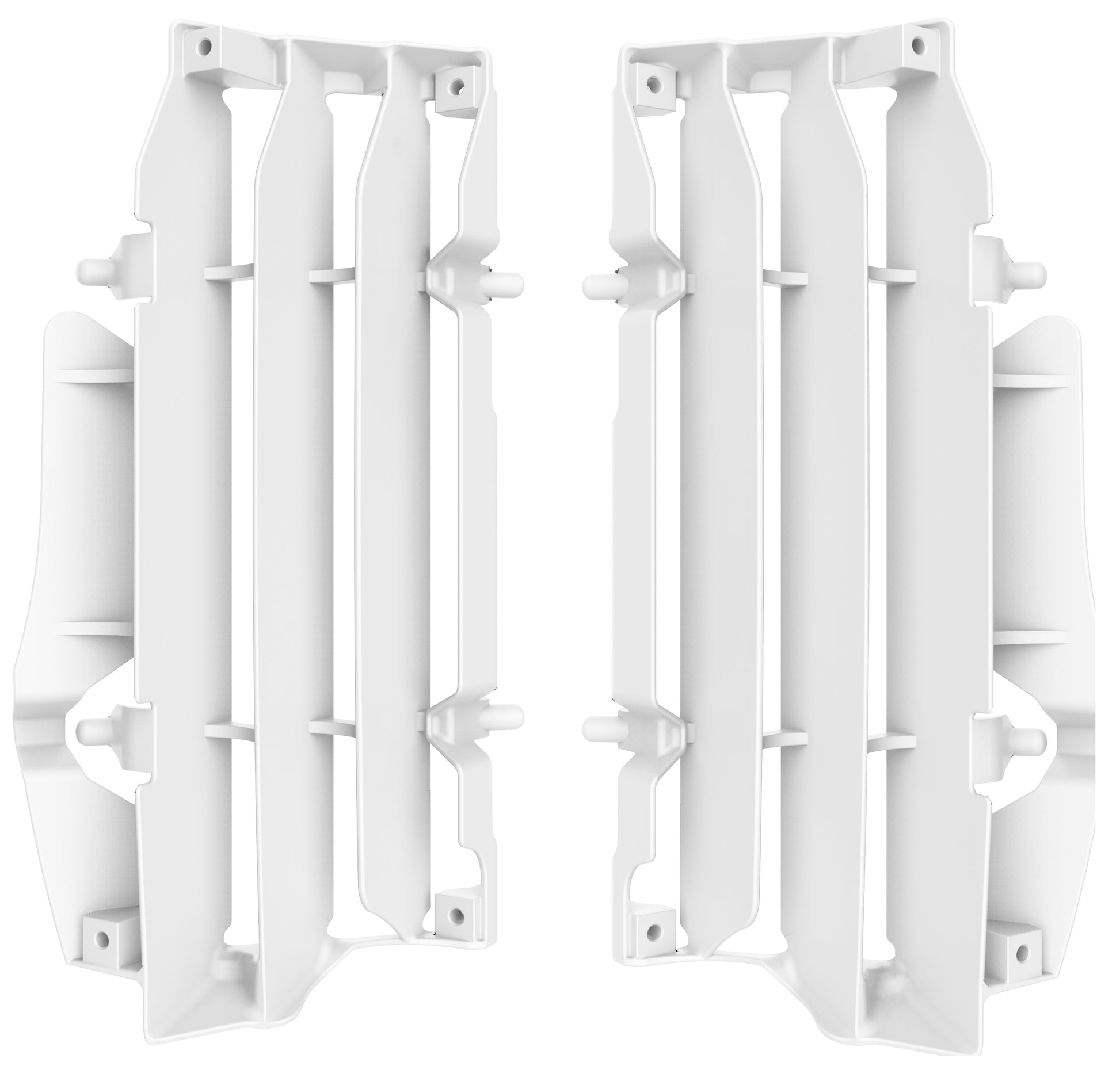 Radiator Louvers White Beta