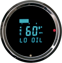 DAKOTA DIGITAL 3011 Round Digital Speedometer with Indicators - 3-3/8" HLY-3011