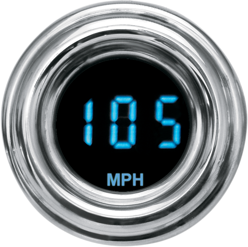 DAKOTA DIGITAL 1-7/8" MPH 4000 Series Speedometer - Retro - Blue Display MCL-4013R