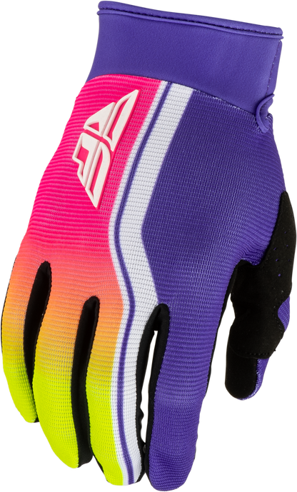 F 16 Raze Gloves Purple/Pink/Yellow 3x