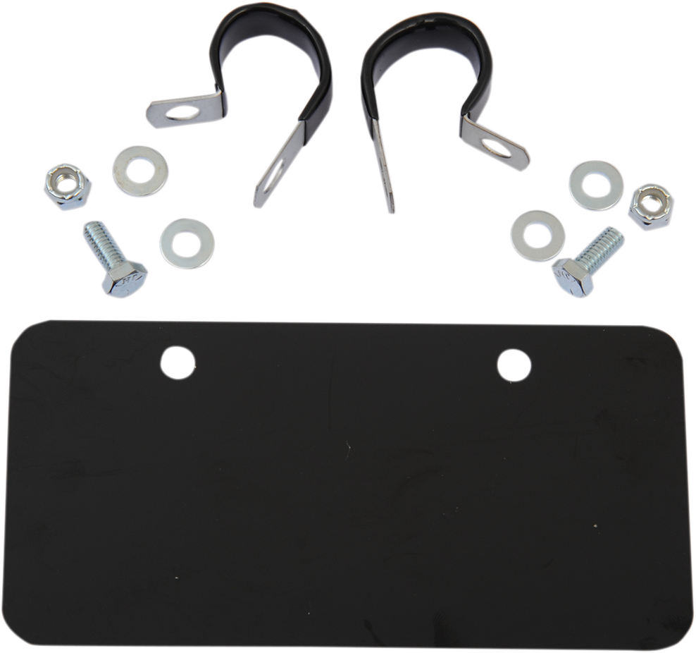 MOOSE OFFROAD License Plate Holder - Black P28-6830B