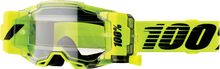 100% Armega Forecast Goggle - Roll-Off - Nuclear Citrus - Clear Lens 50006-00002