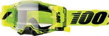 100% Armega Forecast Goggle - Roll-Off - Nuclear Citrus - Clear Lens 50006-00002