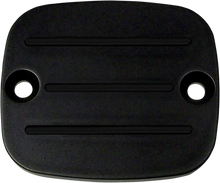 ACCUTRONIX Master Cylinder Cover with Milled Lines - Black C122-MB