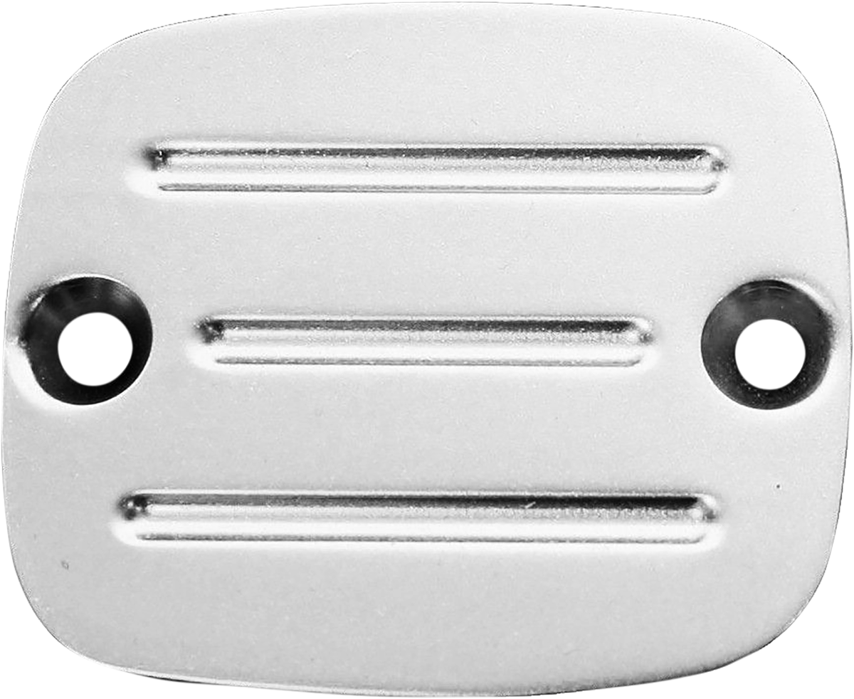 ACCUTRONIX Master Cylinder Cover with Milled Lines - Chrome C122-MC