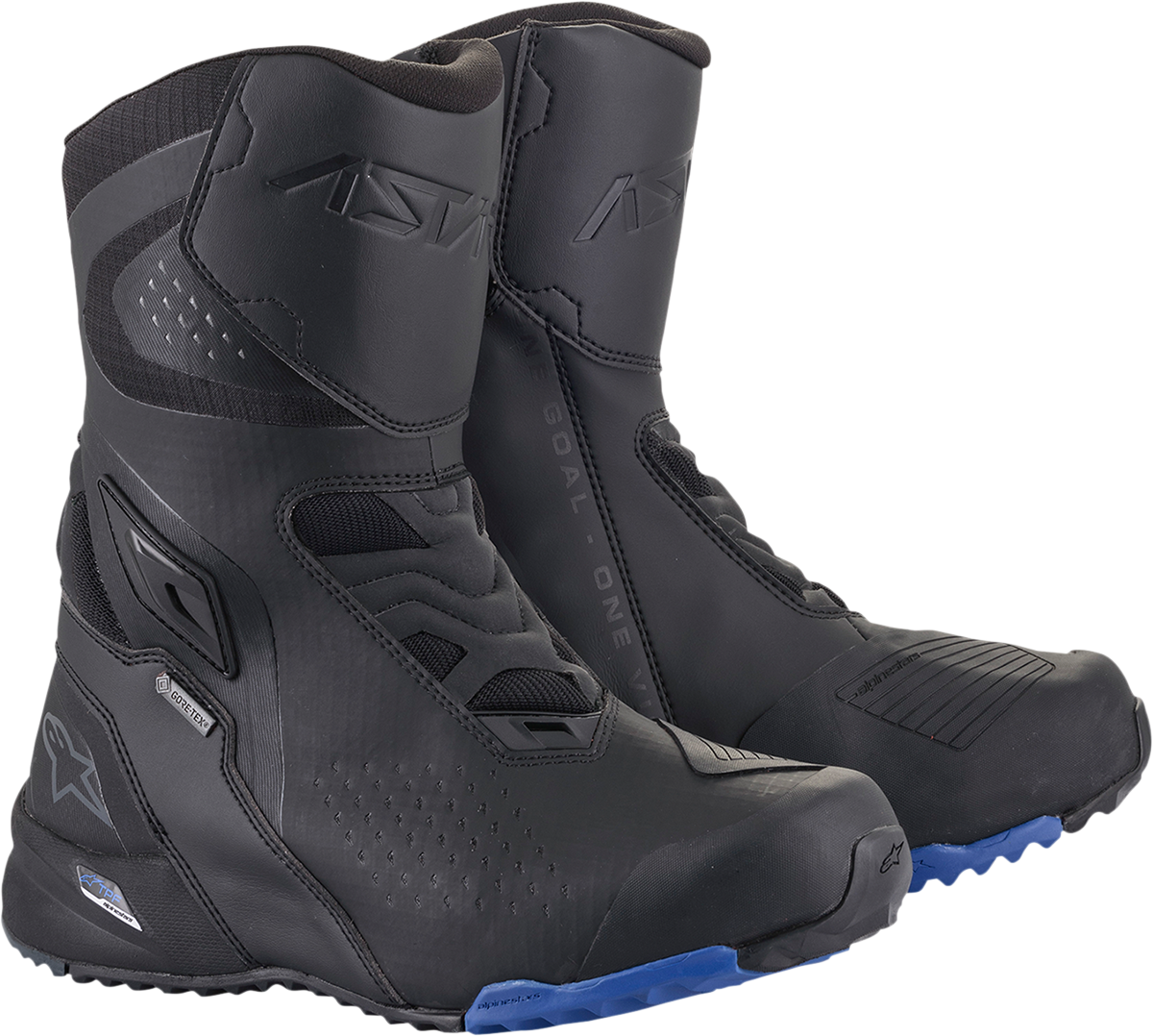 ALPINESTARS RT-8 Gore-Tex® Boots - Black/Blue - US 11.5 / EU 46 2335422-17-46