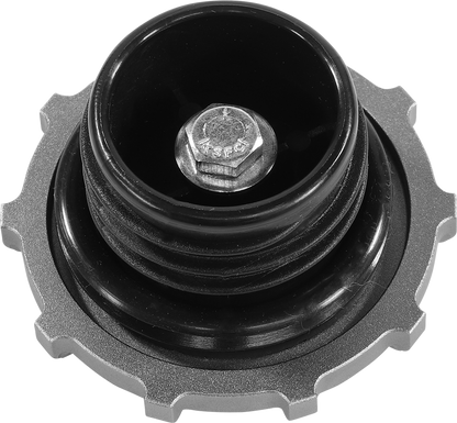 ARLEN NESS Vented Gas Cap - 10 Gauge - Titanium 701-007