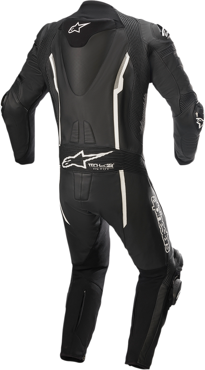 ALPINESTARS Missile v2 1-Piece Leather Suit - Black/White - US 48 / EU 58 3150122-12-58