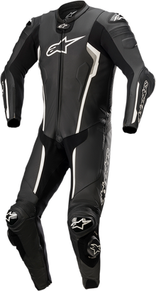 ALPINESTARS Missile v2 1-Piece Leather Suit - Black/White - US 46 / EU 56 3150122-12-56