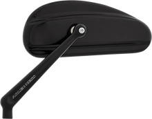 ARLEN NESS Mirrors - Downdraft - Side View - Elongated - Black 510-026