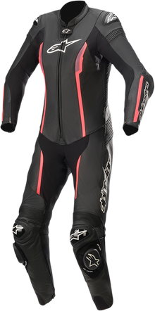 ALPINESTARS Stella Missile v2 1-Piece Leather Suit - Black/Pink - US 2 / EU 38 3180122-1838-38