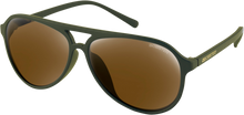 BOBSTER Maverick Sunglasses - Matte Olive - Brown HD Gold Mirror Lens BMAV102HD