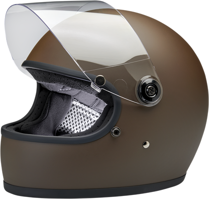 BILTWELL Gringo S Helmet - Flat Chocolate - XS 1003-252-101