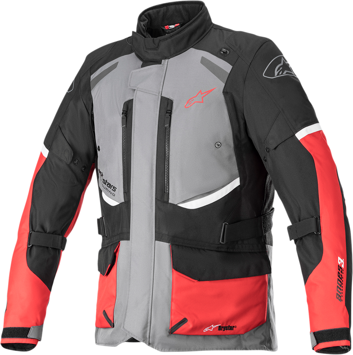 ALPINESTARS Andes v3 Jacket - Dark Gray/Black/Bright Red - Large 3207521-9018-L