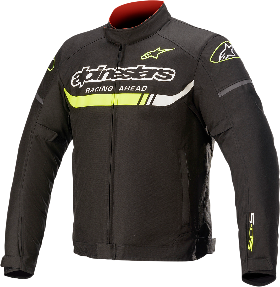 ALPINESTARS T-SP S Ignition Waterproof Jacket - Black/Yellow Fluo - Small 3200322-155-S