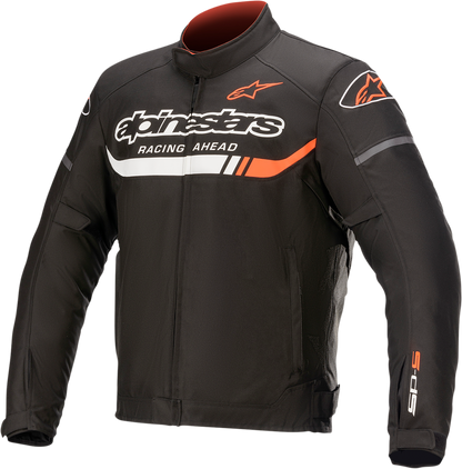 ALPINESTARS T-SP S Ignition Waterproof Jacket - Black/White/Red Fluo - Small 3200322-1231-S