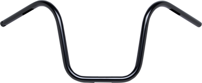 BILTWELL 1" Handlebar w/ TBW Plugs - Ape Hanger - Black 6004-2017