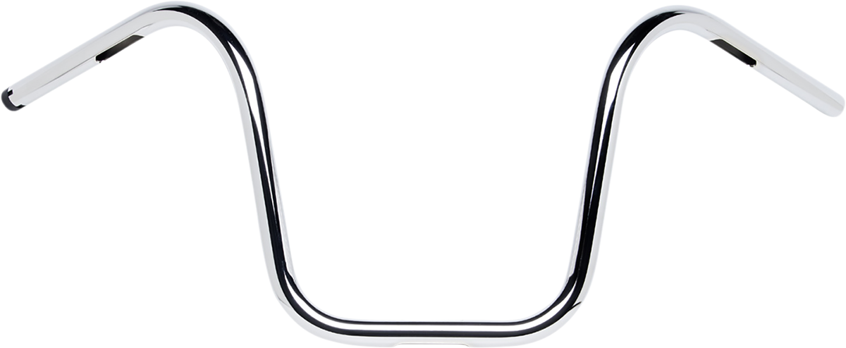 BILTWELL 1" Handlebar w/ TBW Plugs - Ape Hanger - Chrome 6004-1057