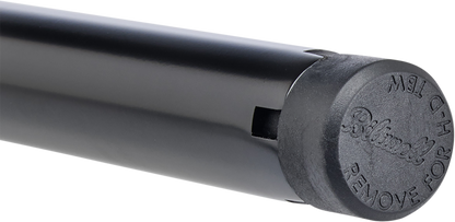 BILTWELL 1" Handlebar w/ TBW Plugs - Chumps - Black 6005-2017