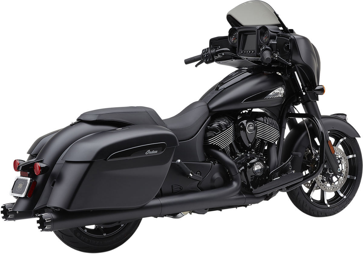 COBRA Dual Cut Slip-On Mufflers - Black 5206B