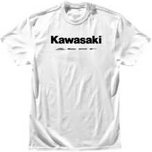 D'COR VISUALS Kawasaki Racing T-Shirt - White - XL 80-120-4