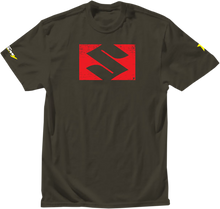 D'COR VISUALS Suzuki Bold S T-Shirt - Black - 2XL 80-121-5