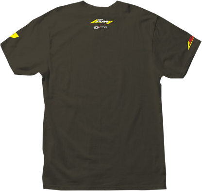 D'COR VISUALS Suzuki Bold S T-Shirt - Black - 2XL 80-121-5