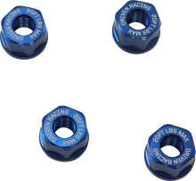DRIVEN RACING Sprocket Nuts - 4-Bolt Hub - Blue - M8 x 1.25 DSN-02-BL