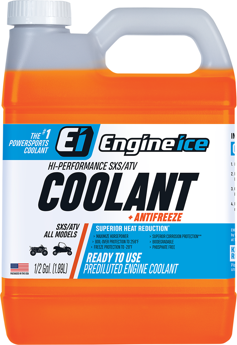 ENGINE ICE Premixed Coolant - SXS/ATV/UTV - 64 US fl oz. 12556