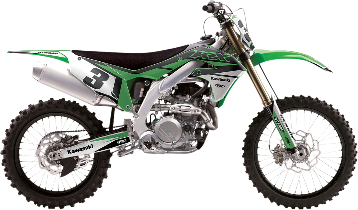 FACTORY EFFEX EVO 19 Graphic Kit - Kawasaki - KX 450 F 25-01132