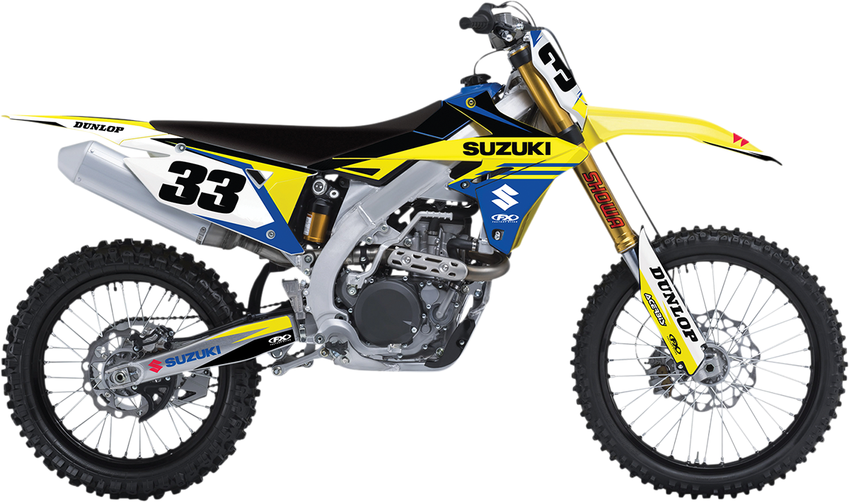 FACTORY EFFEX EVO 19 Graphic Kit - Suzuki - RM-Z 250/450 25-01432