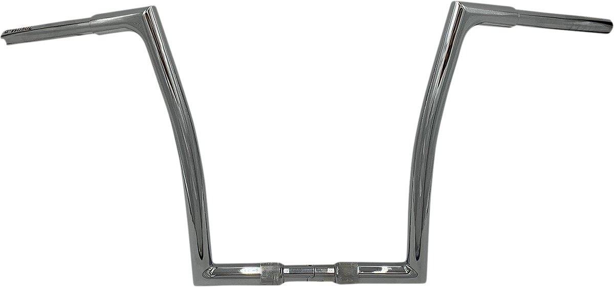FAT BAGGERS INC. 1-1/4" EZ Install Flat Top Handlebar - 14" - Chrome 708014