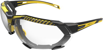 FORCEFLEX FF4 Sunglasses - Foam - Black/Yellow - Clear Lens FF4-01094-041
