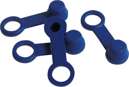 HELIX Brake Bleeder Caps - Blue - 4-Pack 202-2004