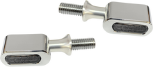 DRAG SPECIALTIES Marker Light - Smoke/Amber - Chrome L22-6042CME