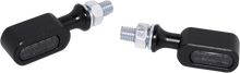 DRAG SPECIALTIES Marker Light - Smoke/Amber - Matte Black L22-6042MBME