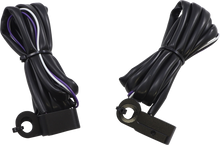 DRAG SPECIALTIES Marker Lights - White/Amber - Black L22-0229DMBME