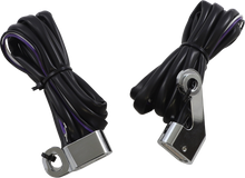 DRAG SPECIALTIES Marker Lights - White/Amber - Chrome L22-0232DCE