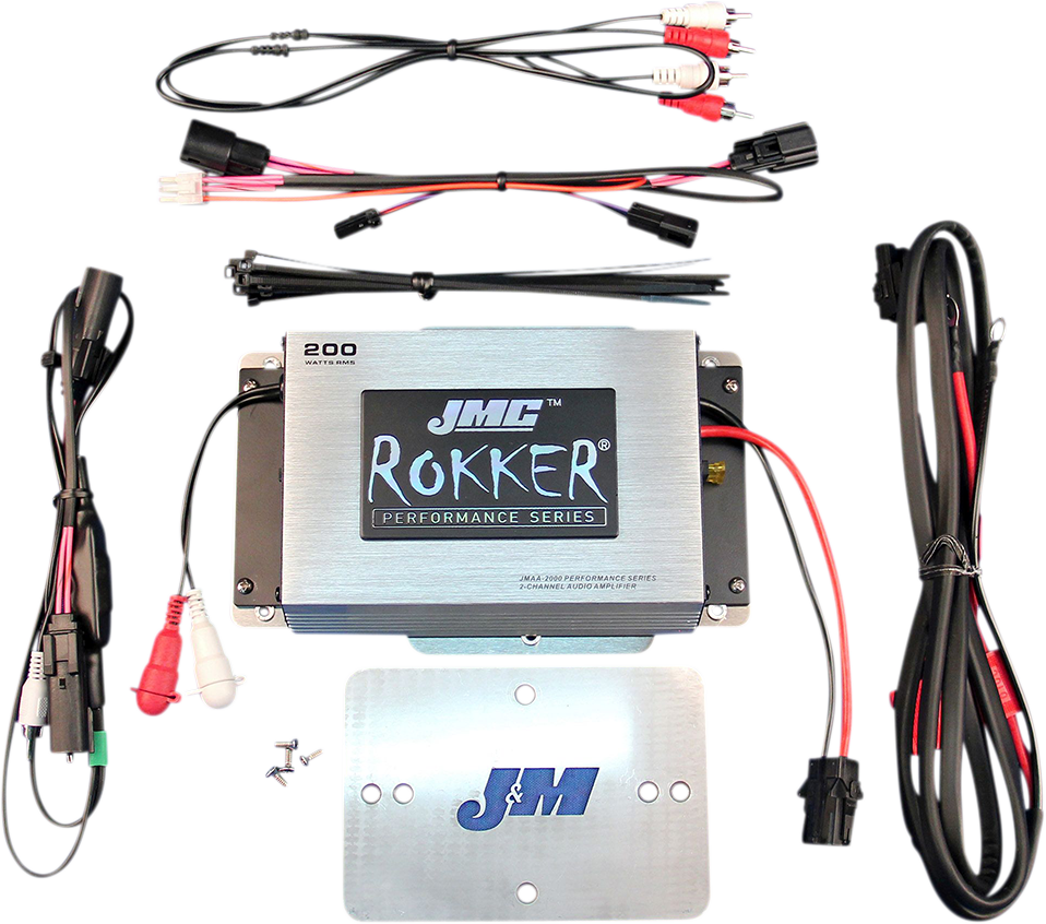J & M 200 W Amplifier Kit - Harley Davidson JMRA-2000HR15