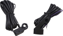 DRAG SPECIALTIES Marker Lights - Amber/White - Smoke Lens - Matte Black L22-0231DMBME