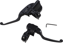 DRAG SPECIALTIES Brake/Clutch Lever Assembly - Matte Black H07-0805MB-A
