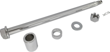 DRAG SPECIALTIES Axle Kit - Rear - Chrome - '00-'01 Touring W16-0348