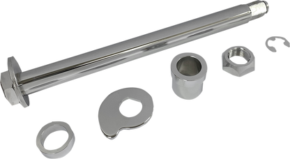DRAG SPECIALTIES Axle Kit - Rear - Chrome - '02-'07 Touring W16-0349