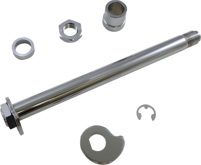 DRAG SPECIALTIES Axle Kit - Rear - Chrome - '02-'07 Touring W16-0349