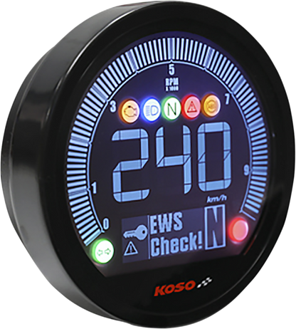 KOSO NORTH AMERICA DL-04 Multifunction Gauge - Black - BMW - R Nine T® BA077101