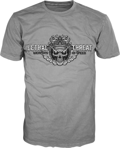 LETHAL THREAT Vintage Velocity Blow Your Mind T-Shirt - Gray - 2XL VV40170XXL