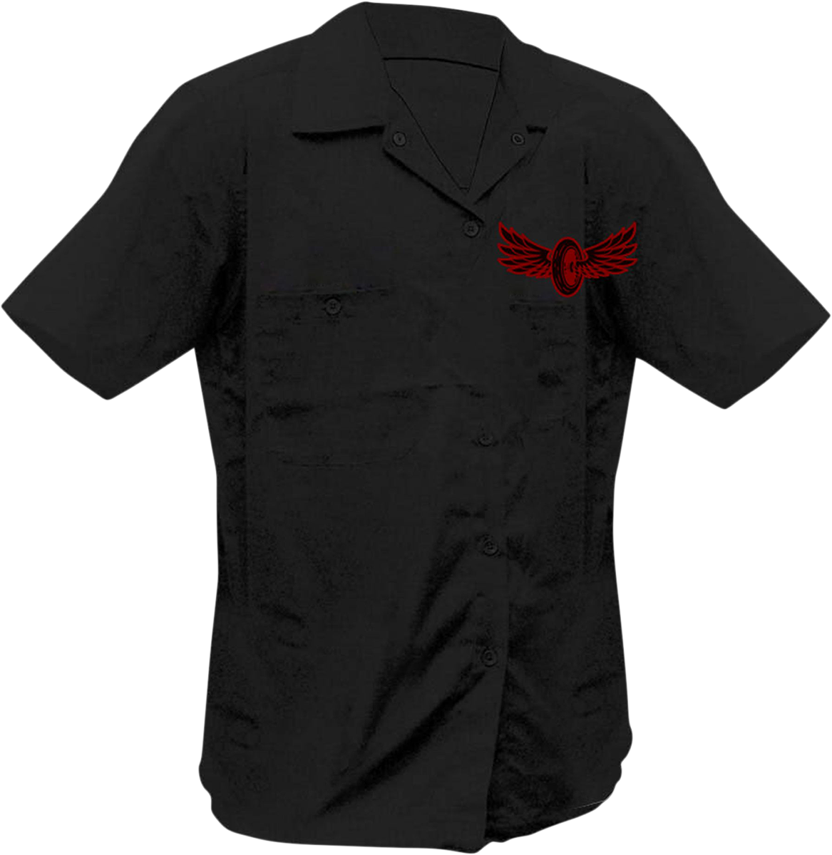 LETHAL THREAT Crooked Piston Shirt - Black - 2XL HW50230XXL