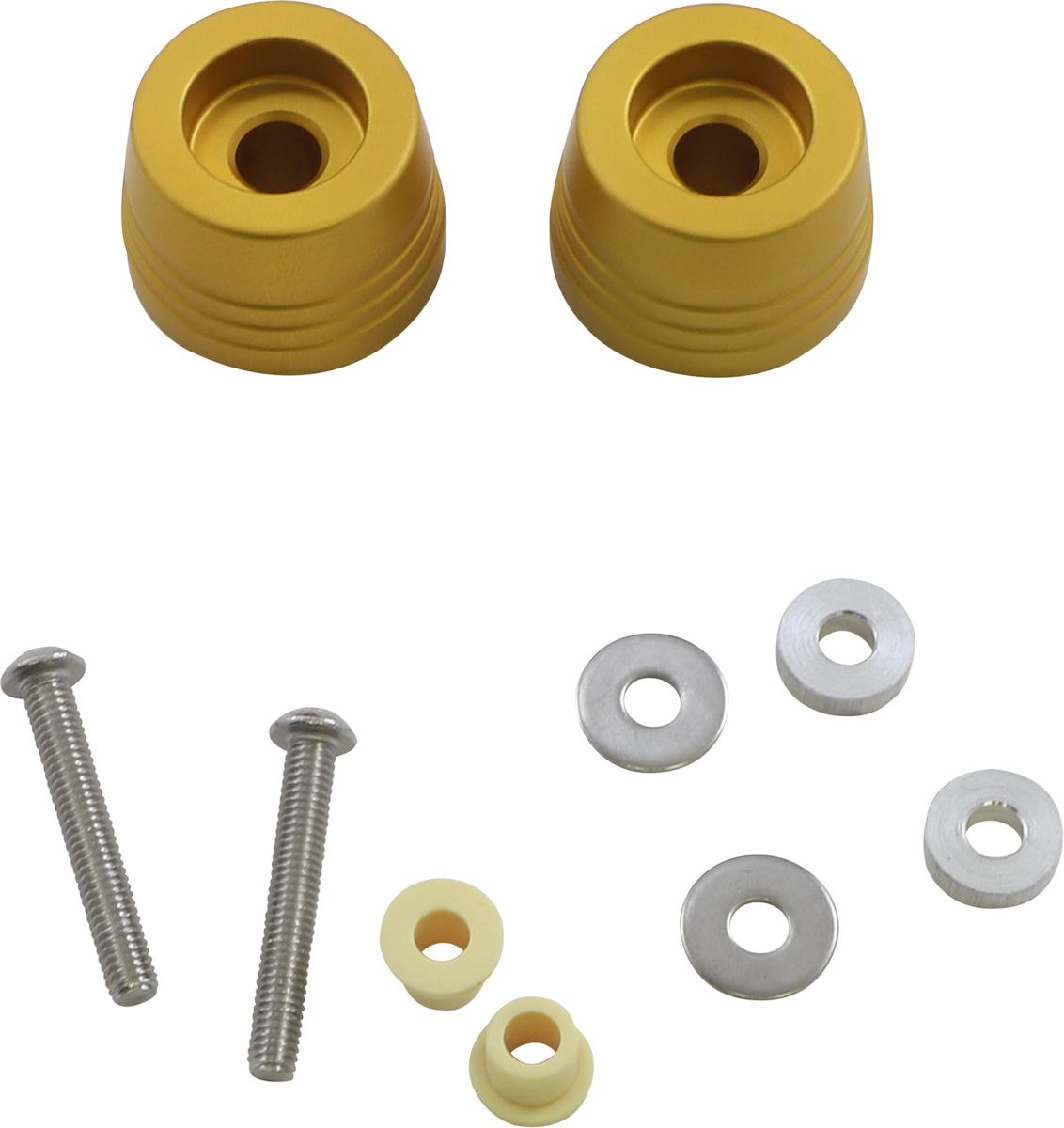 KURYAKYN Lodestar Handlebar Sliders - Grom - Gold KUR3848